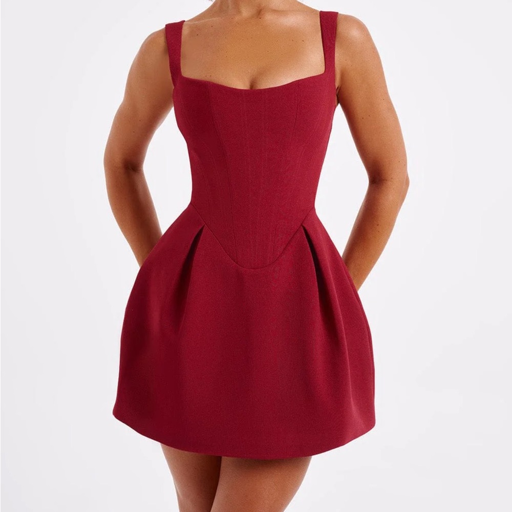 Mini Wine Dress